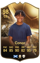 Load image into Gallery viewer, Creator Series 25 Golden Player finished personalised football card example