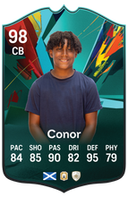 Load image into Gallery viewer, Creator Series 25 Full Throttle finished personalised football card example
