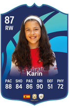 Load image into Gallery viewer, FC26 Spanish League Womens POTM Made Card