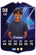 Load image into Gallery viewer, Creator Series 25 Retro Recall finished personalised football card example
