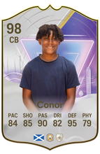 Load image into Gallery viewer, Creator Series 25 Rising Stars All-Time Great finished personalised football card example
