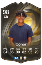 Load image into Gallery viewer, Creator Series 25 Next Generation Favourite finished personalised football card example
