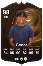 Load image into Gallery viewer, Creator Series 25 Next Generation finished personalised football card example
