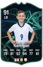 Load image into Gallery viewer, Creator Series 26 Level Up finished personalised football card example
