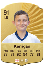 Load image into Gallery viewer, Creator Series 26 Elite Gold finished personalised football card example
