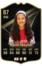 Load image into Gallery viewer, Creator Series 26 Weekly XI finished personalised football card example
