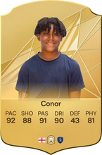 Load image into Gallery viewer, Creator Series 25 Elite Gold finished personalised football card example
