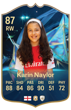 Load image into Gallery viewer, Creator Series 25 Season XI finished personalised football card example
